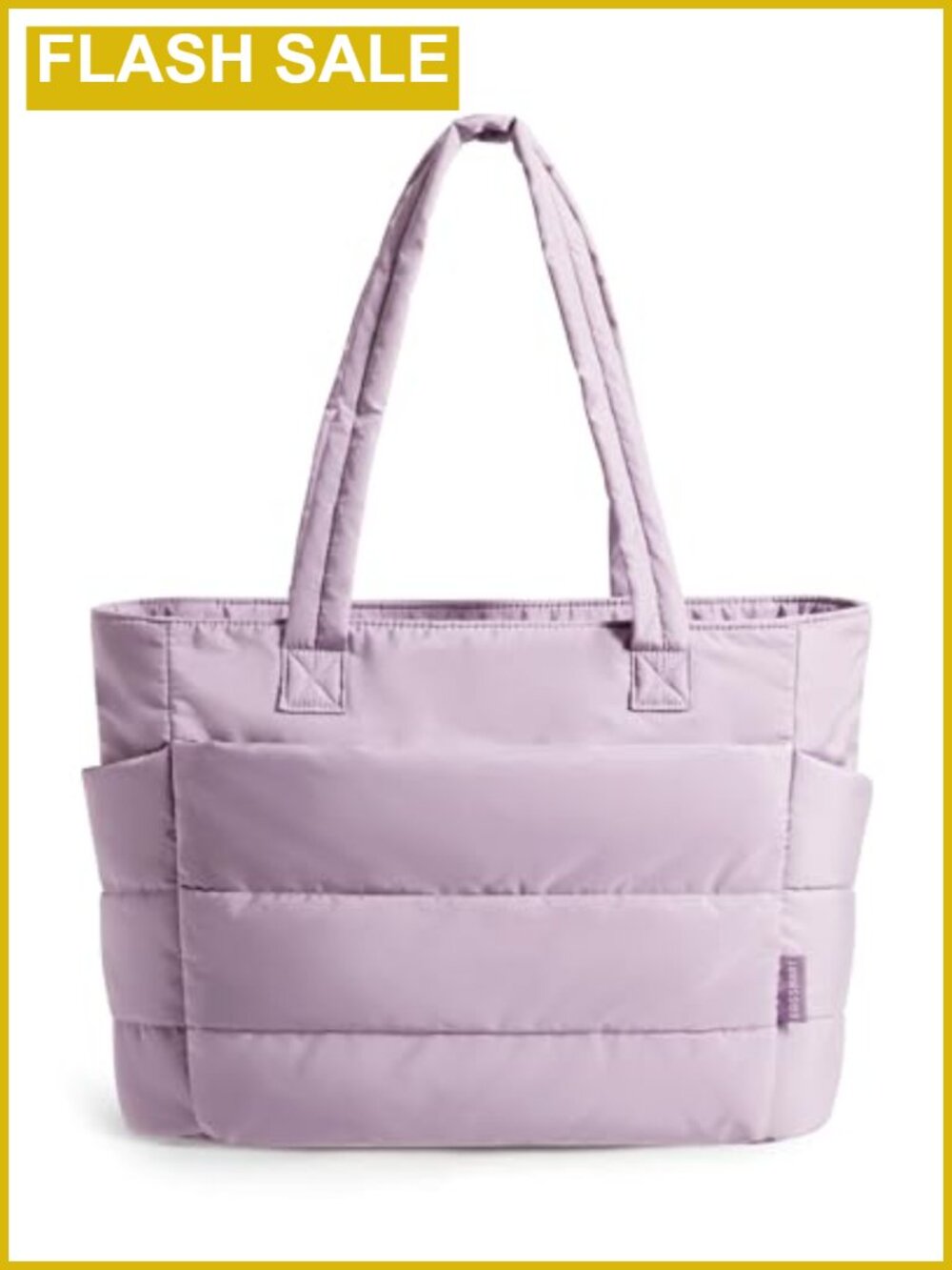 Lightweight Puffer Tote Bag for Women Work Laptop Travel Handbag